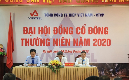 VNSTEEL: Tổ chức thành công Đại hội đồng cổ đông thường niên năm 2020