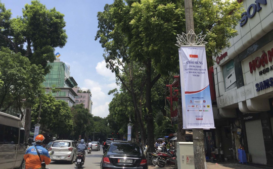 Hà Nội, TP. Hồ Chí Minh treo phông phướn, hưởng ứng “Tự hào hàng Việt Nam” năm 2020