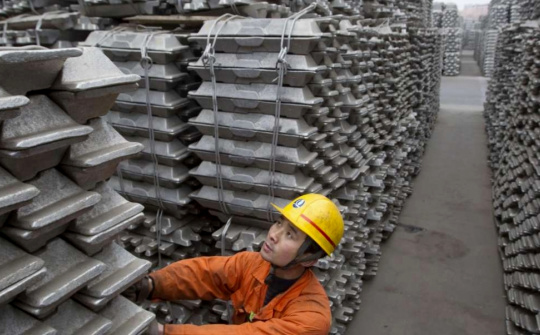 Bộ Công Thương tiếp nhận yêu cầu rà soát chống bán phá giá đối với nhôm Trung Quốc nhập khẩu