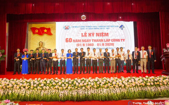 Công ty Than Thống Nhất - TKV kỷ niệm 60 năm Ngày thành lập