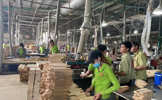 Đề xuất tháo gỡ tình trạng ván ghép thanh bị ùn tắc tại các cảng biển