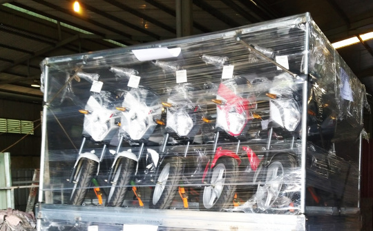 Hãng PEGA Việt Nam xuất khẩu xe điện sang Cuba