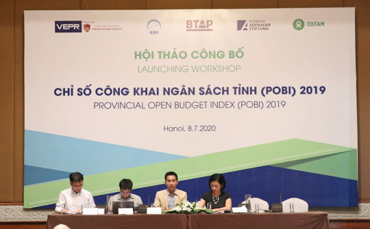 POBI 2019: Hà Nội tăng 29,87 điểm, thuộc nhóm báo cáo ngân sách công dân tốt