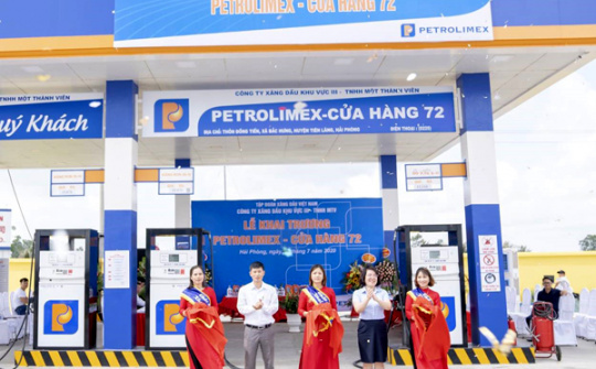 Petrolimex Hải Phòng khai trương Cửa hàng xăng dầu số 72