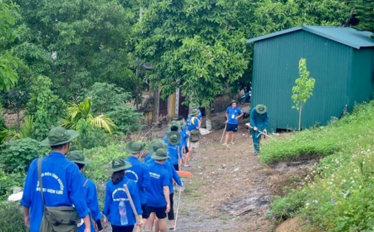 Sinh viên Đại học Điện lực nhiệt huyết từ những việc làm thiết thực