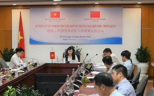 Đưa hợp tác thương mại Việt-Trung phát triển cân bằng, bền vững