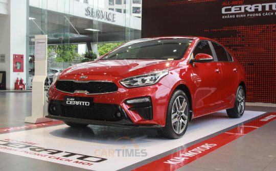 Phân khúc hạng C tháng 7/2020: Kia Cerato dẫn đầu, Toyota Altis bét bảng