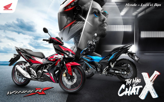 Honda Winner X có thêm phiên bản mới, thay đổi về tem xe thể thao hơn