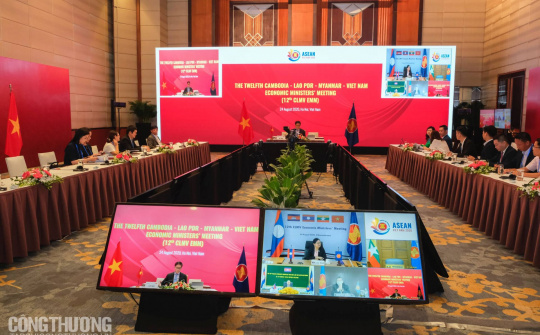 Khai mạc Hội nghị Bộ trưởng Kinh tế CLMV lần thứ 12