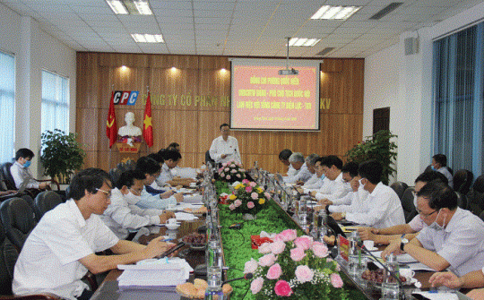 Phó chủ tịch Quốc hội Phùng Quốc Hiển làm việc với TKV về sản xuất kinh doanh điện