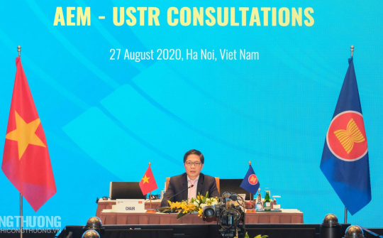 ASEAN - Hoa Kỳ tái khẳng định việc mở cửa thị trường cho thương mại và đầu tư trong giai đoạn dịch bệnh