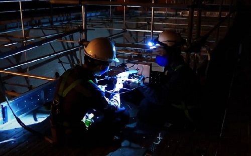 Kiểm tra đánh giá lò hơi Drone Inspection