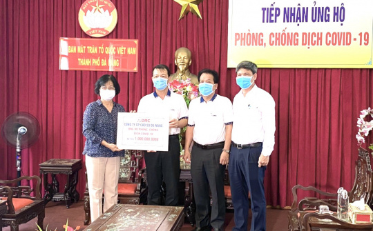 Cao su Đà Nẵng ủng hộ 01 tỷ đồng chung tay chống dịch Covid-19