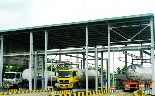 Trạm nạp gas Thị Vải lập kỷ lục xuất hàng mới