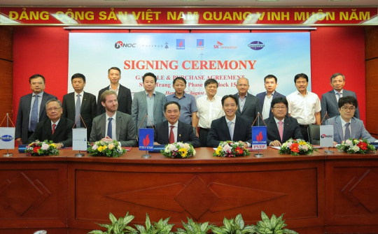 Ký kết Thoả thuận mua bán khí Sư Tử Trắng giai đoạn 2A