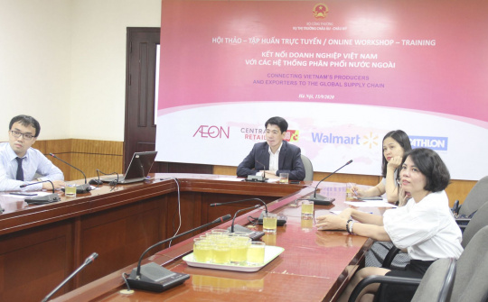 Kết nối, đưa hàng Việt vào các hệ thống phân phối nước ngoài