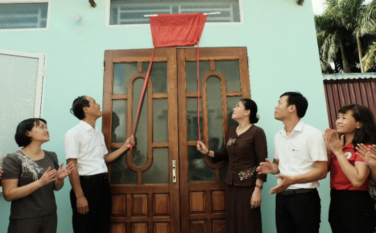 Khánh thành 3 nhà chữ thập đỏ do Petrolimex Aviation tài trợ chính tại Hải Phòng