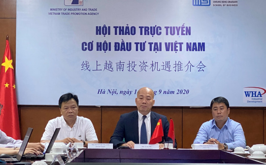 Thêm cơ hội đầu tư với các doanh nghiệp Trung Quốc