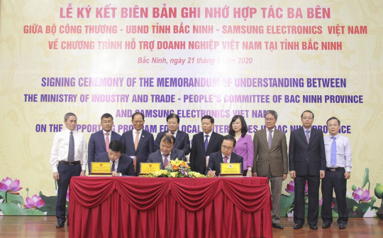 Hợp tác giữa Chính phủ - doanh nghiệp - địa phương: Đòn bẩy tiếp sức ngành công nghiệp hỗ trợ
