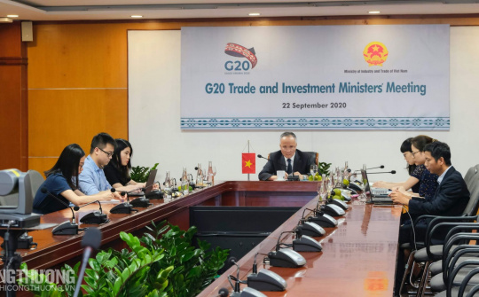 Việt Nam ủng hộ G20 theo đuổi mục tiêu kép chống lại dịch bệnh, phục hồi kinh tế