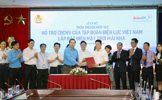 Thỏa thuận hỗ trợ lắp đặt Điện mặt trời mái nhà