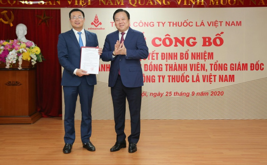 Công bố quyết định bổ nhiệm Thành viên Hội đồng Thành viên, Tổng giám đốc Tổng Công ty Thuốc lá Việt Nam
