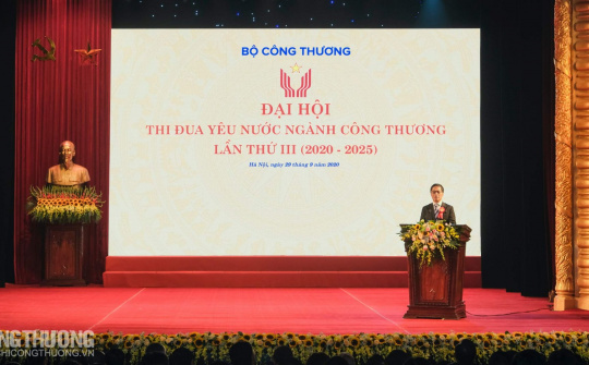 [Tin Ảnh] Đại hội Thi đua yêu nước ngành Công Thương lần thứ III (2020 - 2025)