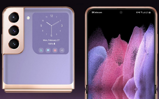 Tuyệt mỹ render Galaxy Z Flip 3