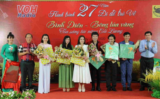 Bình Điền đồng hành cùng "Tỏa sáng tài năng cải lương Bông lúa vàng 2020"