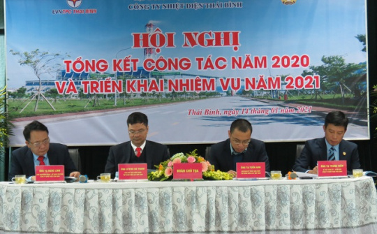 Chuyển đổi số là mục tiêu của Nhiệt điện Thái Bình trong năm 2021