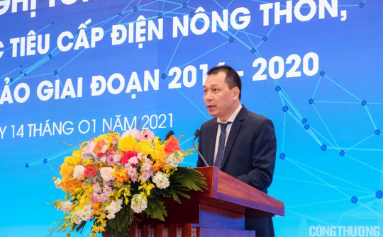 Đến cuối năm 2019, đã có 99,26% hộ dân khu vực nông thôn được sử dụng điện