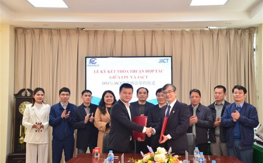 Lễ ký kết thỏa thuận hợp tác giữa EPU và JACT