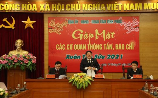 Vĩnh Phúc: Các cơ quan báo chí góp phần vào sự phát triển kinh tế chung của Tỉnh