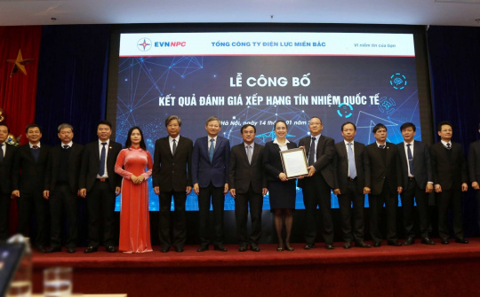 Fitch Ratings và WB công bố xếp hạng tín nhiệm lần đầu của EVNNPC ở mức 'BB' với triển vọng ổn định