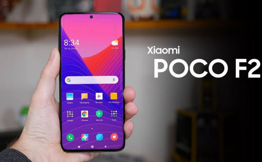 POCO F2 "nhá hàng", khả năng sắp tiến ra thị trường