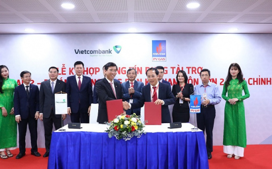 PV GAS - Vietcombank: Ký hợp đồng tín dụng tài trợ “Giai đoạn 2-Dự án đường ống dẫn khí Nam Côn Sơn 2 điều chỉnh”