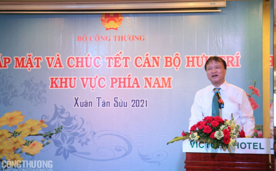 Bộ Công Thương gặp mặt và chúc Tết các cán bộ hưu trí khu vực phía Nam