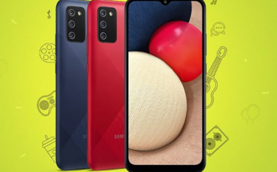 Smartphone giá rẻ Galaxy M02s ra mắt