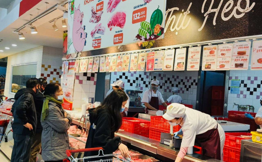 Chuỗi siêu thị Big C và GO! bán thịt lợn tươi không lợi nhuận phục vụ Tết Tân Sửu 2021