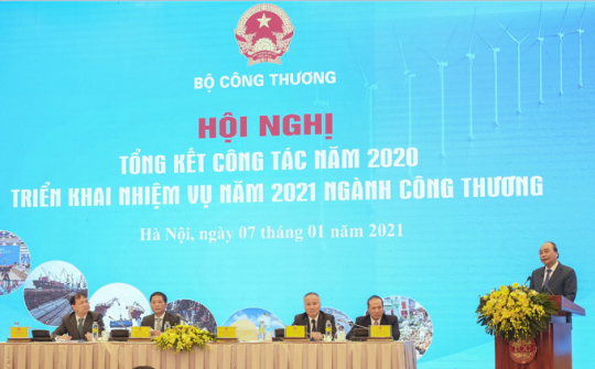 Thủ tướng: Thành công của ngành Công Thương đóng góp tích cực vào tăng trưởng kinh tế