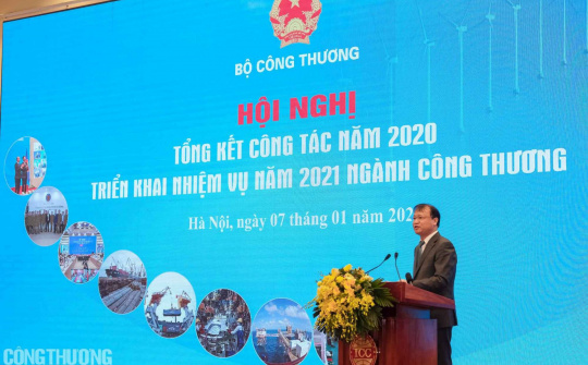 Đang diễn ra Hội nghị Tổng kết năm 2020 và triển khai nhiệm vụ năm 2021 ngành Công Thương