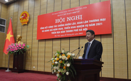 Hà Nội: Ban Chỉ đạo 389 tổng kết hoạt động năm 2020 và triển khai nhiệm vụ năm 2021