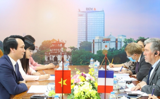 BIDV và Cơ quan Phát triển Pháp (AFD) tăng cường hợp tác