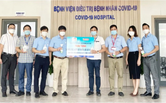 HASOCO tiếp sức cho Bệnh viện điều trị người bệnh Covid-19