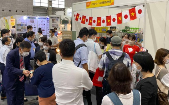 Nông sản và thực phẩm Việt ghi dấu ấn tại hội chợ Fabex Kansai 2021