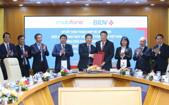 BIDV và MobiFone ký kết thỏa thuận hợp tác toàn diện giai đoạn 2021 – 2026