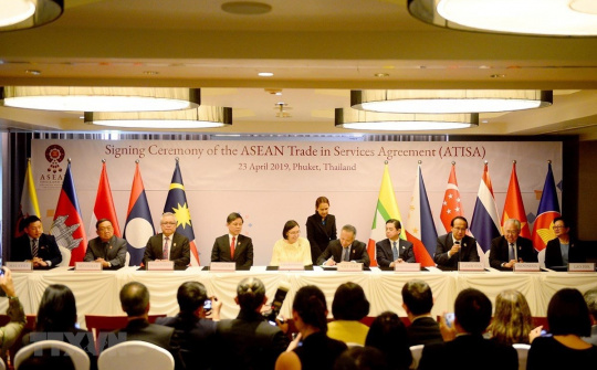 Việt Nam chính thức phê duyệt Hiệp định Thương mại Dịch vụ ASEAN