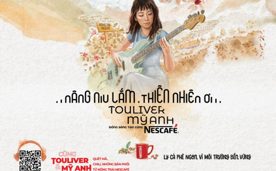 NESCAFÉ kết hợp cùng Touliver và Mỹ Anh ra mắt album lấy chất liệu từ âm thanh của nông trại cà phê