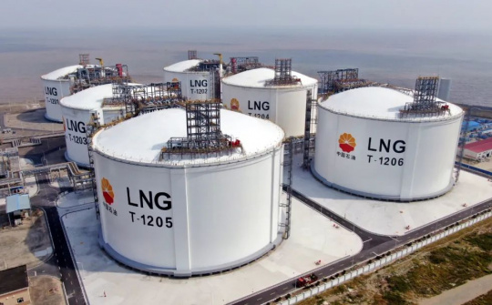 Giá khí tự nhiên khu vực Châu Á giảm nhiệt