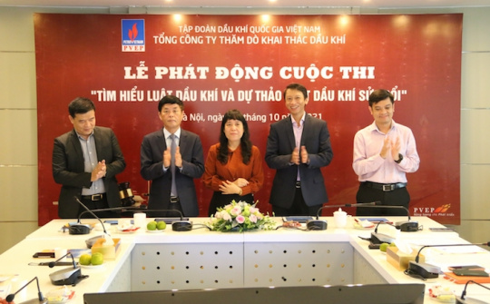 PVEP phát động cuộc thi Tìm hiểu Luật Dầu khí và Dự thảo Luật Dầu khí (sửa đổi)